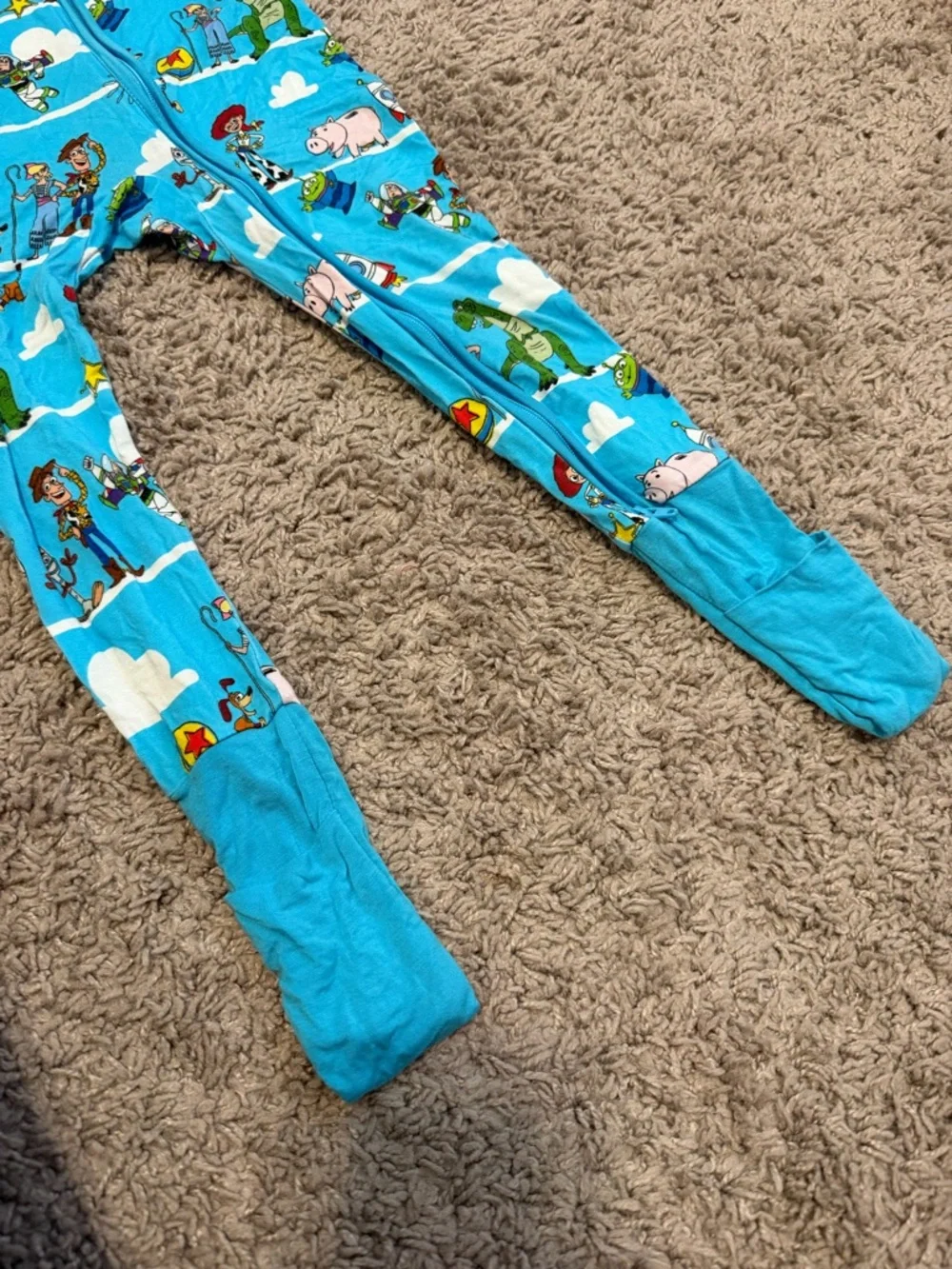 Little Sleepies Bamboo Blue Toy Story Zippy
